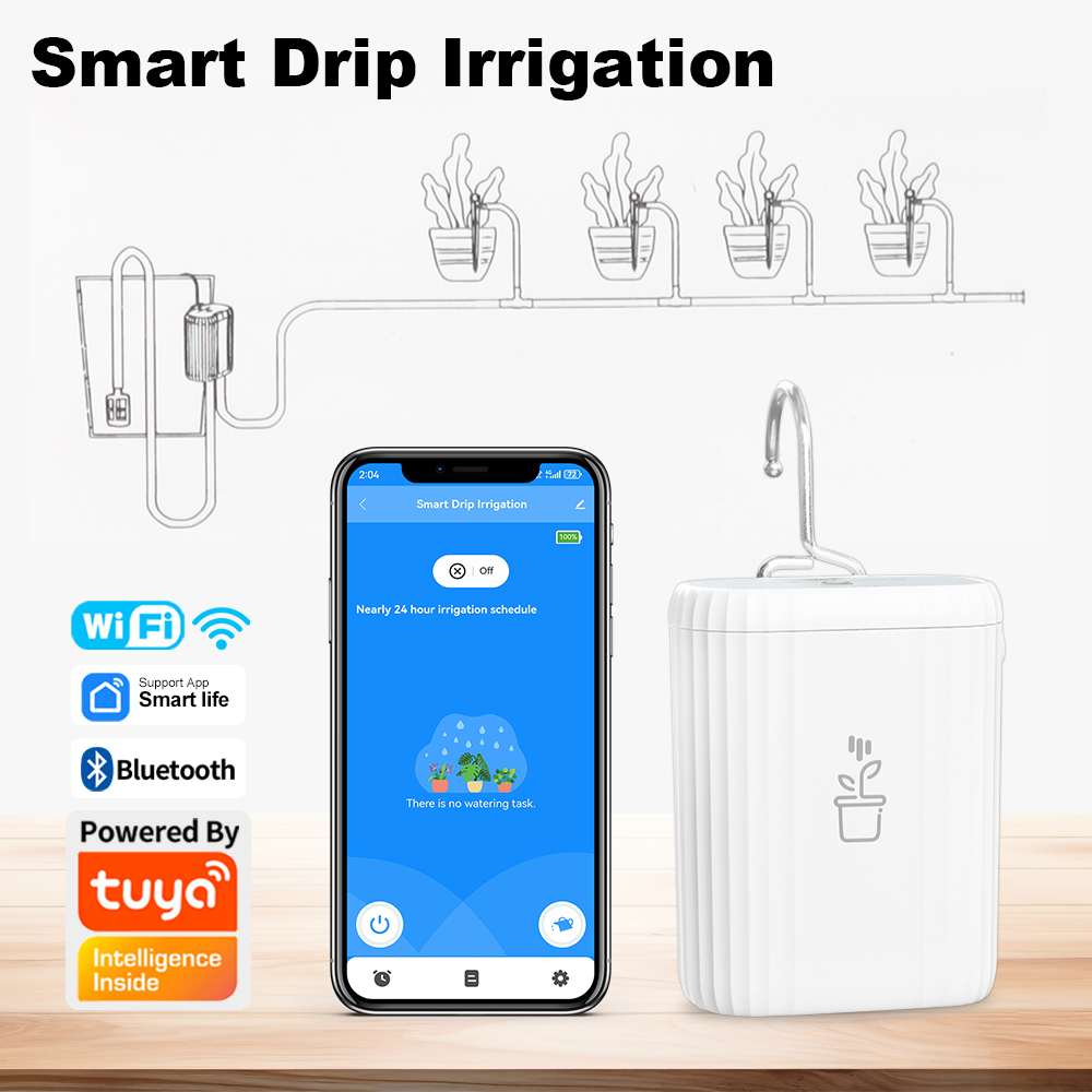 Plant Parent App - WiFi Akıllı Sulama Cihazı Zamanlanmış Otomatik
