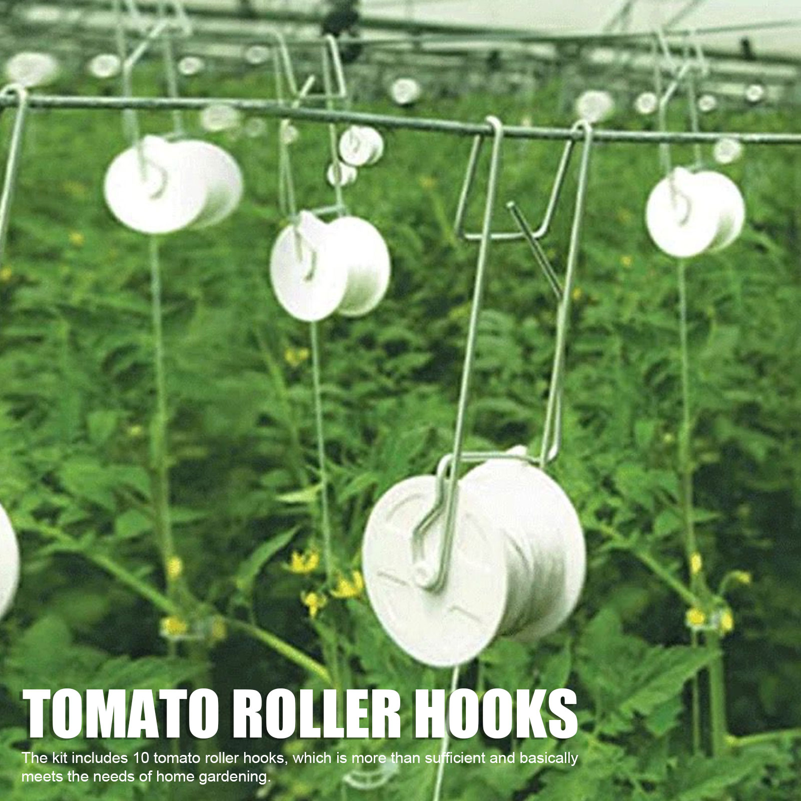 Plant Parent Kit - 10 adet/takım bahçe tesisi rulo kanca