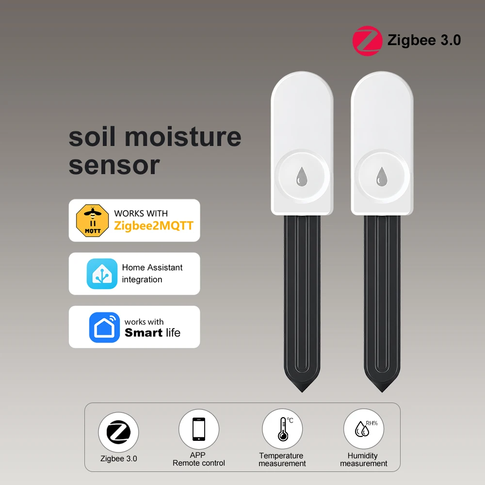 ZigBee Akıllı Toprak Nem Sensö - Plant Parent App incelemesi ve fiyatı
