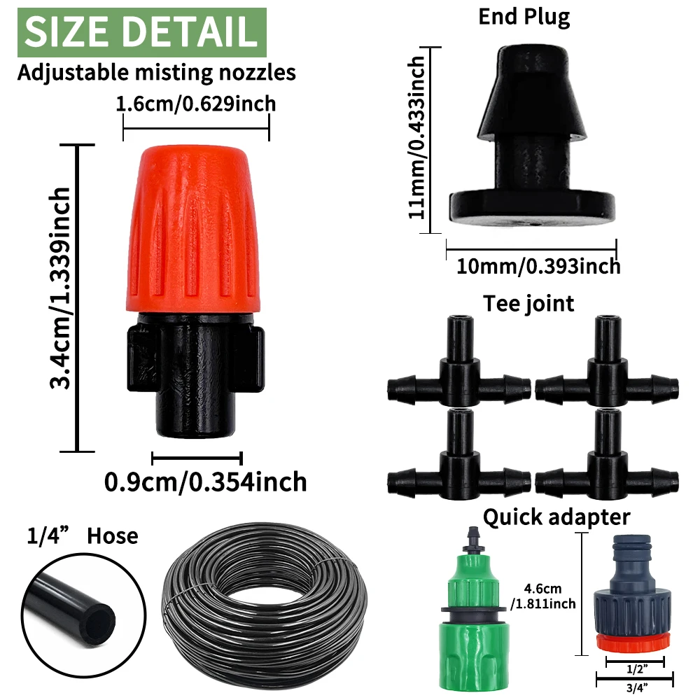 Sis Nozulları Sulama Seti 5M-2 - Plant Parent Kit incelemesi ve fiyatı